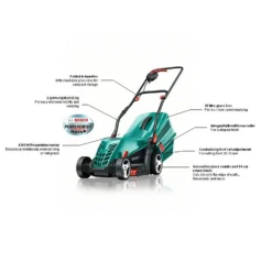 Bosch 1300W Rotak 34-13 Electric Lawn Mower - 34cm -The Green Bulbs Sales 12809318 6605027558834463