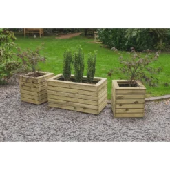 Forest Garden Wooden Linear Square Planter 8 Forest Garden Wooden Linear Square Planter -The Green Bulbs Sales 12812751 1624833220995777
