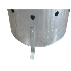 None Garden Galvanised Steel Incinerator / Fire Bin With Lid - 85L -The Green Bulbs Sales 12834094 1945030658343959