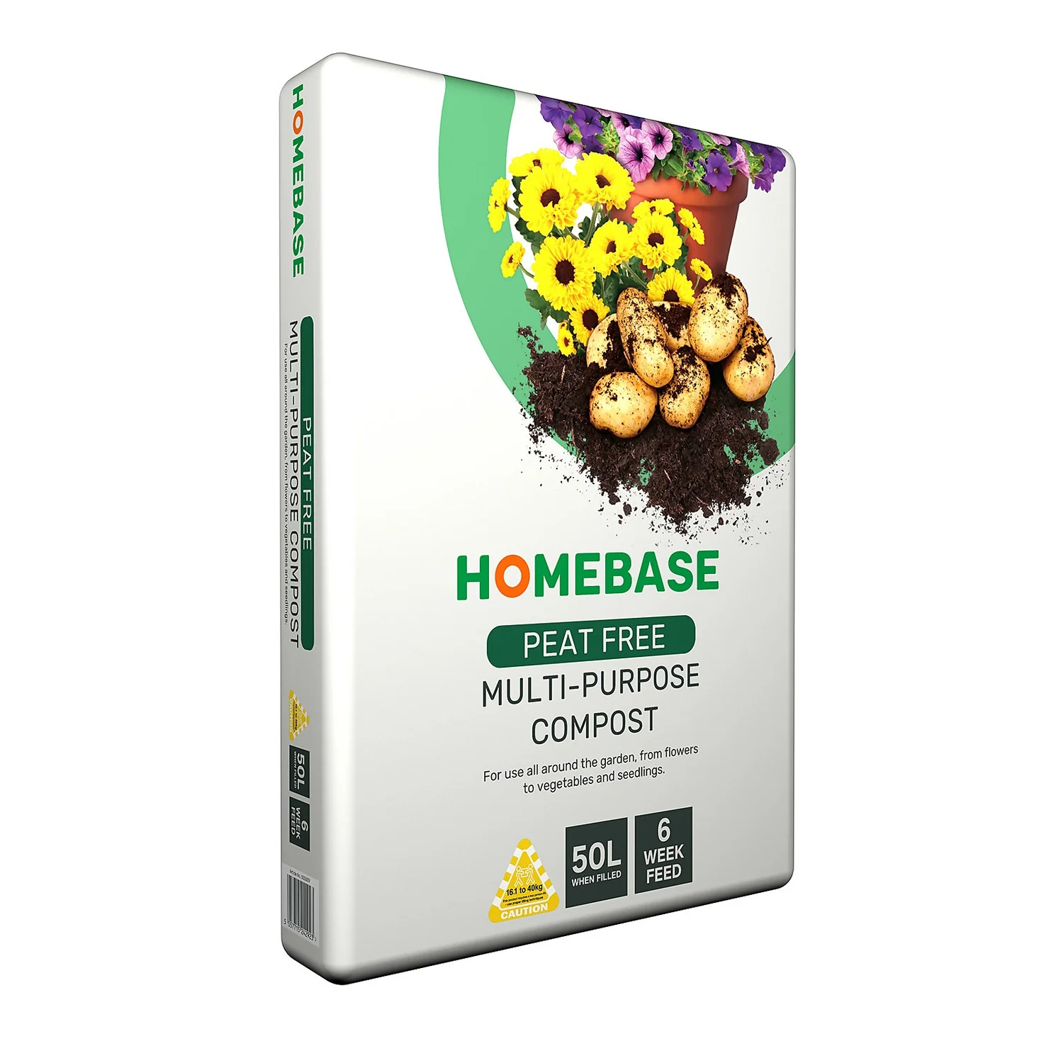 Homebase Peat Free Multi-Purpose Compost - 50L 2 Homebase Peat Free Multi-Purpose Compost - 50L - Image 2
