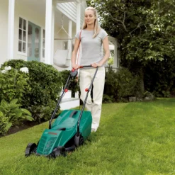 Bosch 1200W Rotak 32-12 Electric Lawn Mower - 32cm -The Green Bulbs Sales 12875195 3525028915658608