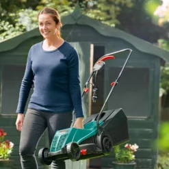 Bosch 1200W Rotak 32-12 Electric Lawn Mower - 32cm -The Green Bulbs Sales 12875195 4225028915727359