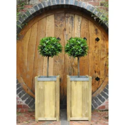 Forest Garden Wooden Slender Planter 7 Forest Garden Wooden Slender Planter -The Green Bulbs Sales 12884312 5704843349000184