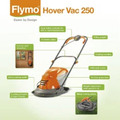 Flymo 1400W Electric Hover Lawn Mower - 25cm -The Green Bulbs Sales 12884889 1504843481996196