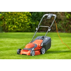 Flymo 1400W EasiStore 340R Electric Lawn Mower - 34cm -The Green Bulbs Sales 12885911 1994846175253000