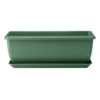 Self Watering Balconniere Troughs In Green - 70cm