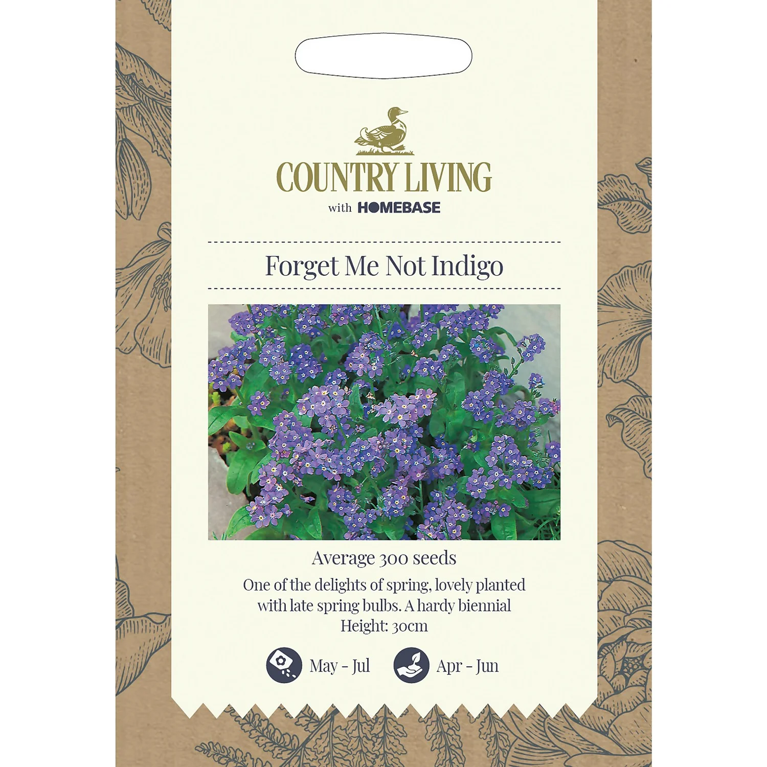 Country Living Forget Me Not Indigo Seeds 1 Country Living Forget Me Not Indigo Seeds