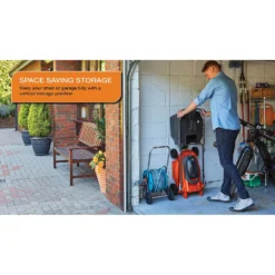 Flymo 36V EasiStore 380 Cordless Lawn Mower - 38cm -The Green Bulbs Sales 13524792 1834936632100872