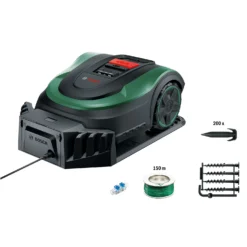 Bosch 18V Indego S 500 Robotic Lawn Mower - 19cm -The Green Bulbs Sales 13798698 4575054793827412